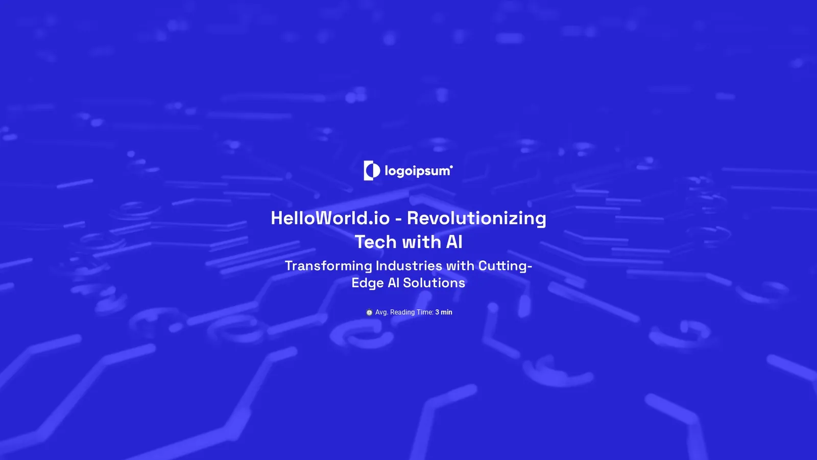 AI product pitch deck