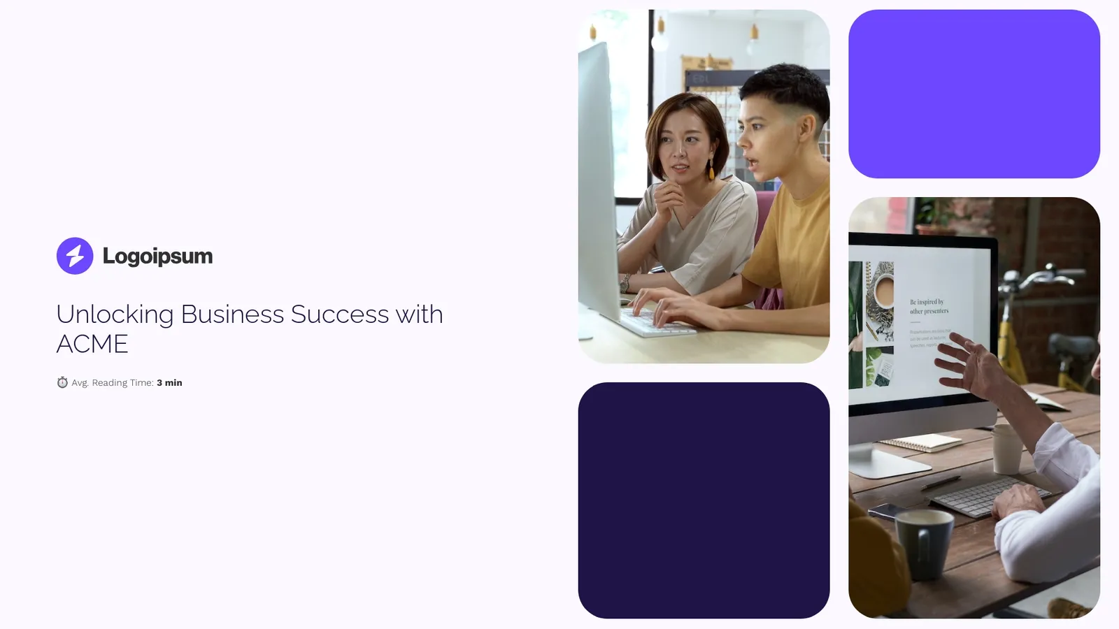 Agency services pitch deck