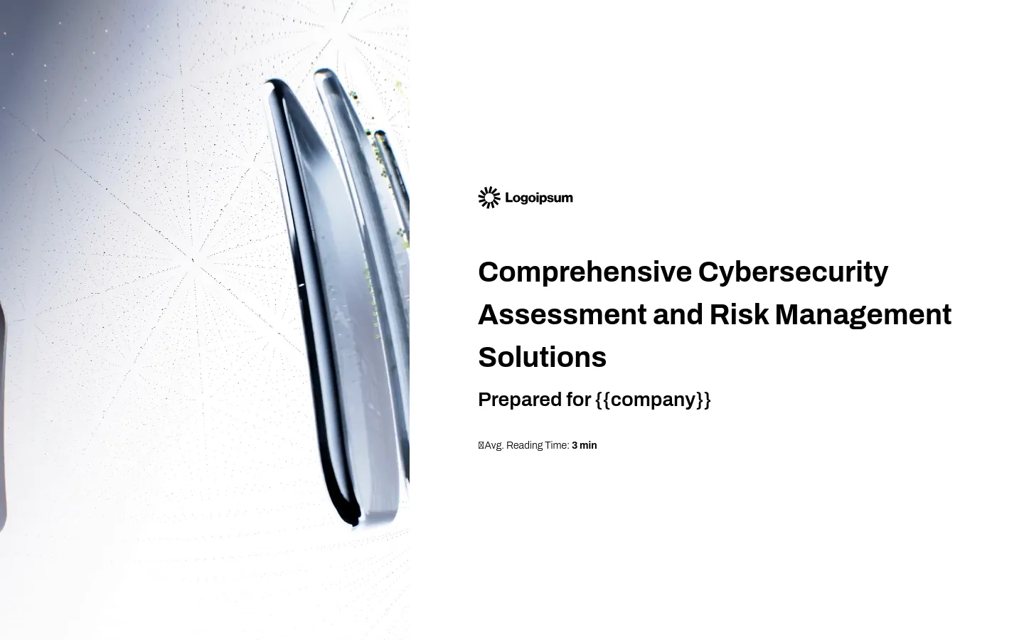 Cyber security solution proposal