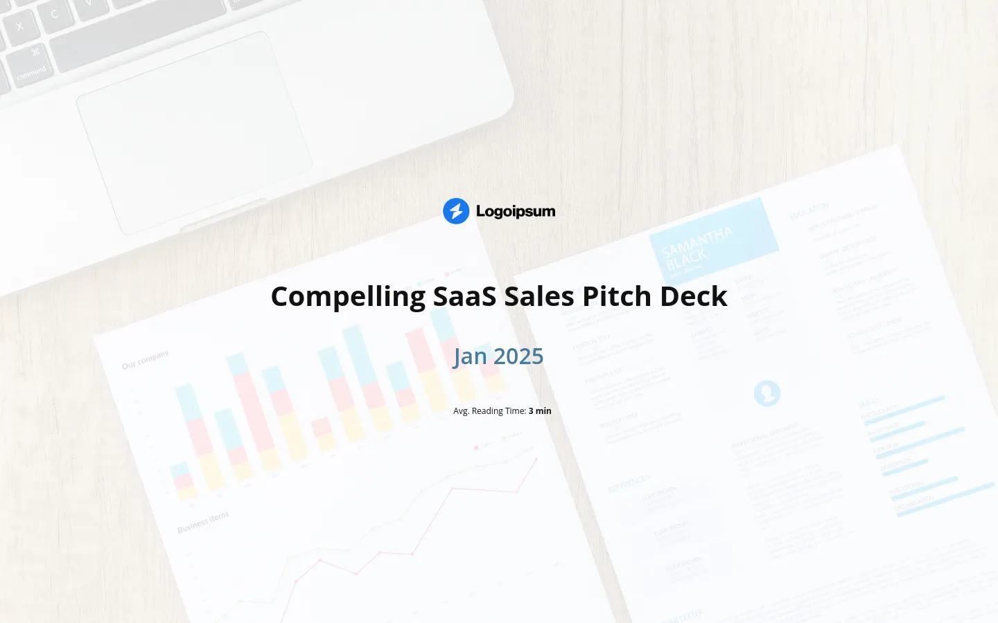Sales deck for SaaS
