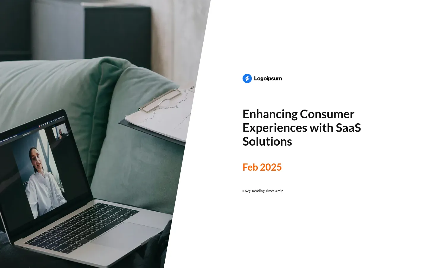 Consumer SaaS pitch deck