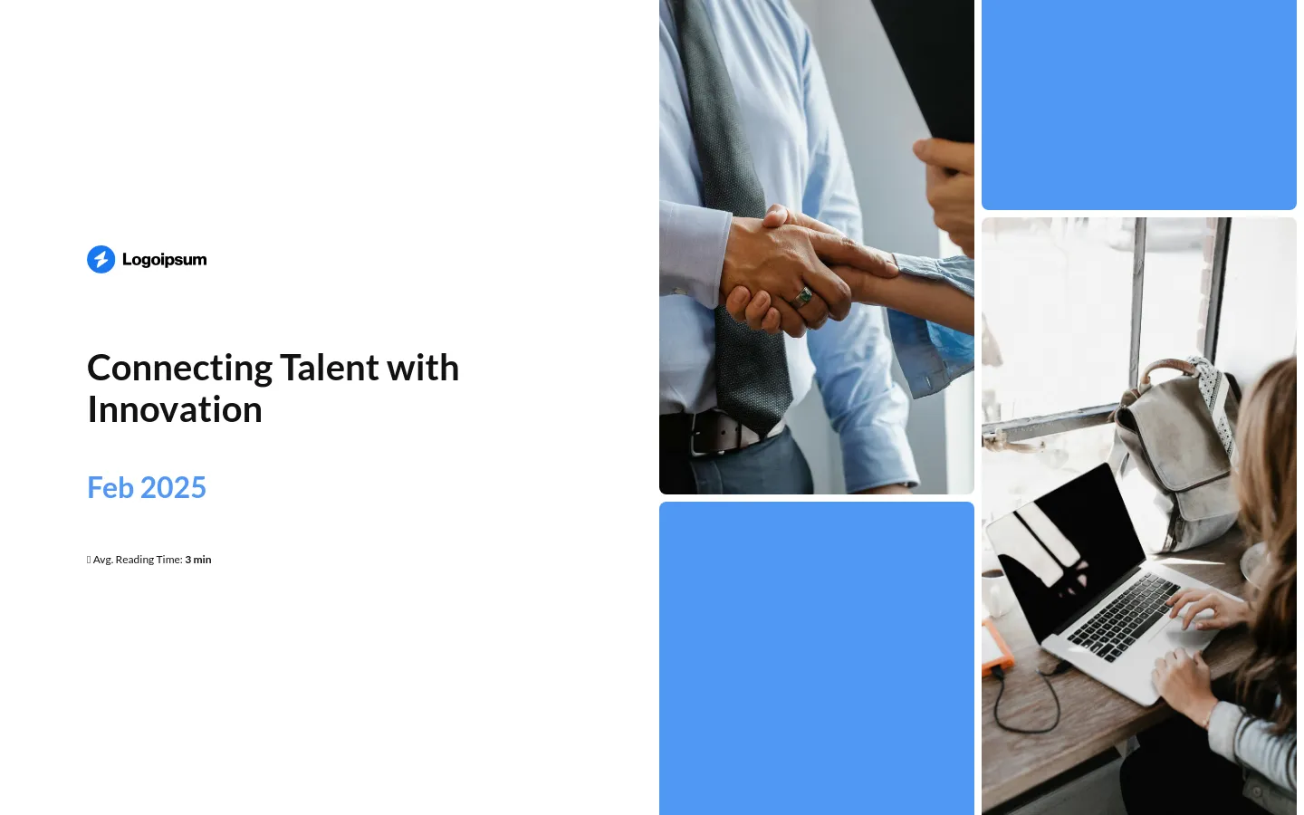 Recruitment agency pitch deck
