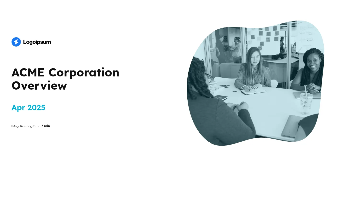 General company one-pager