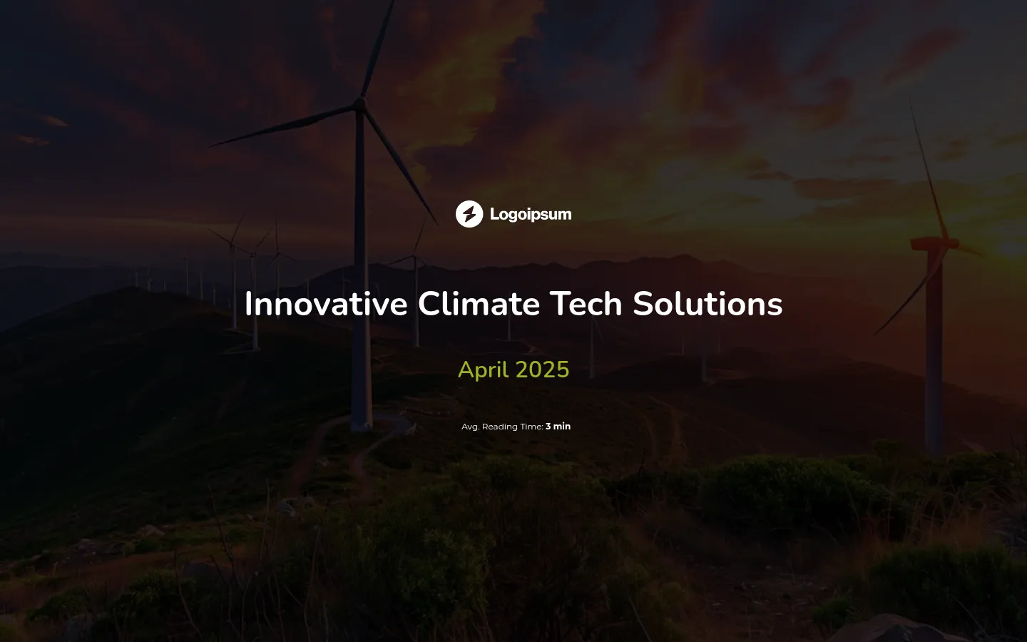 Climate tech Sequoia pitch deck