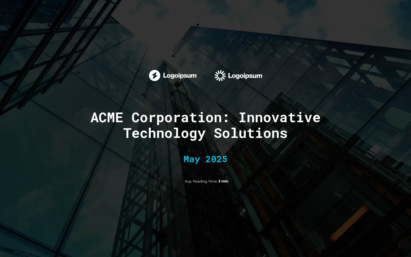 Company presentation