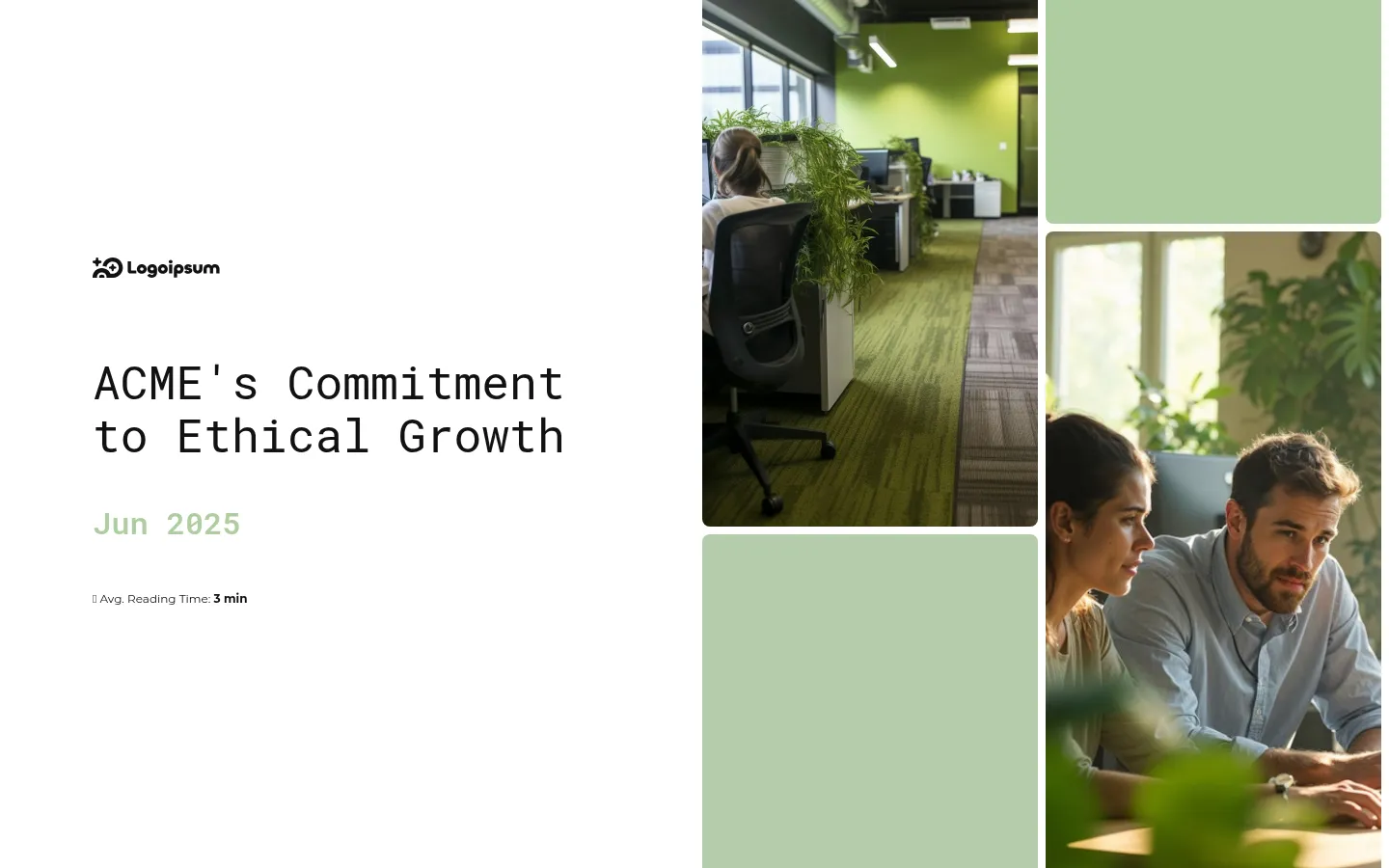 Corporate social responsibility report