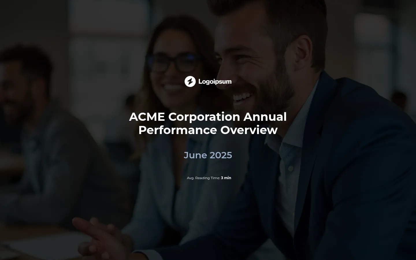 Comprehensive annual report