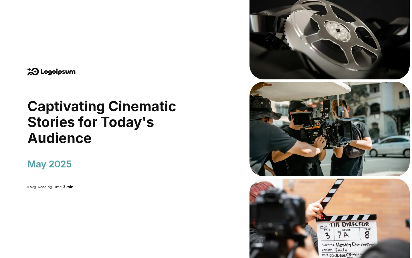 Movie pitch deck