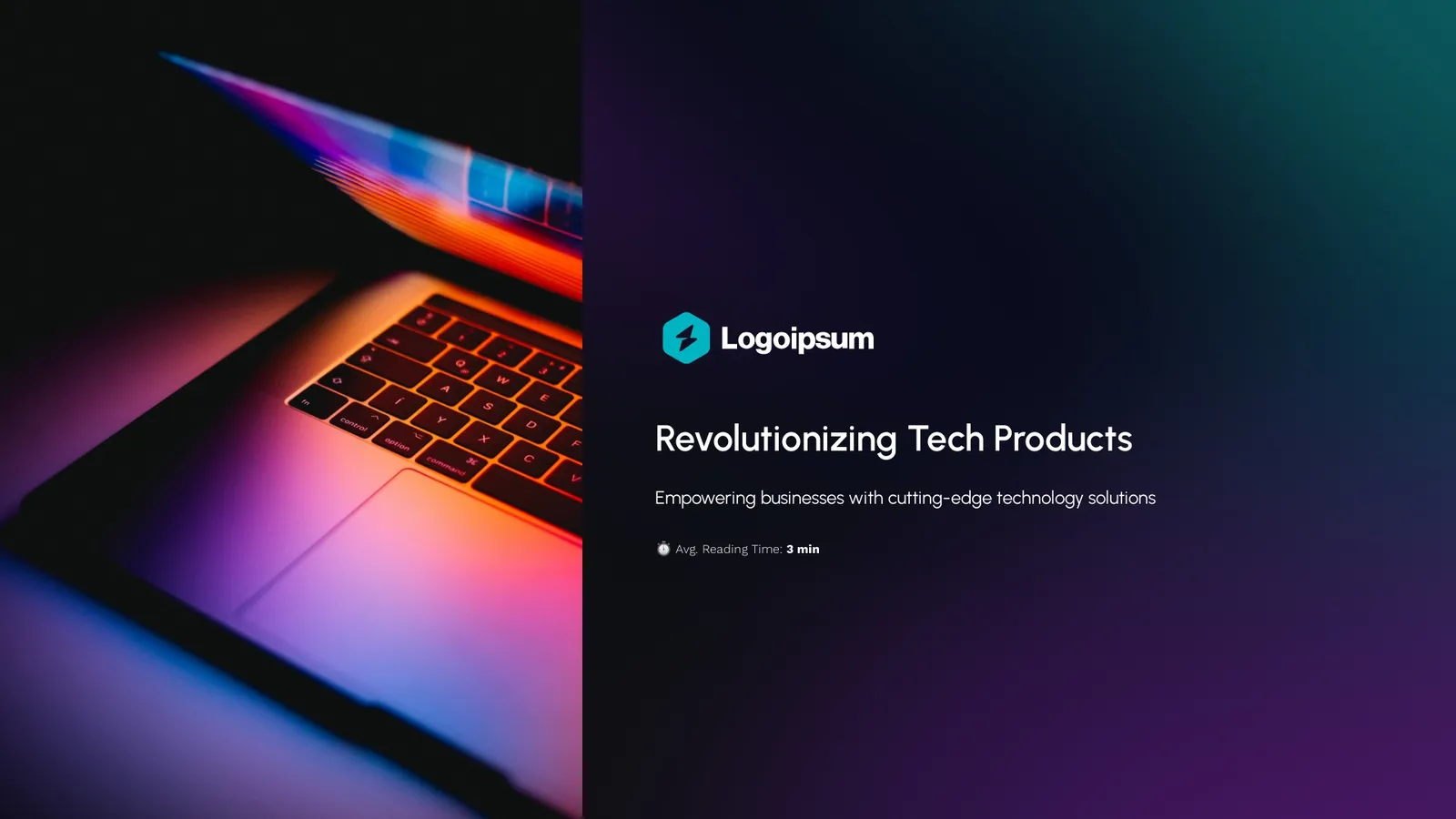 Physical product pitch deck
