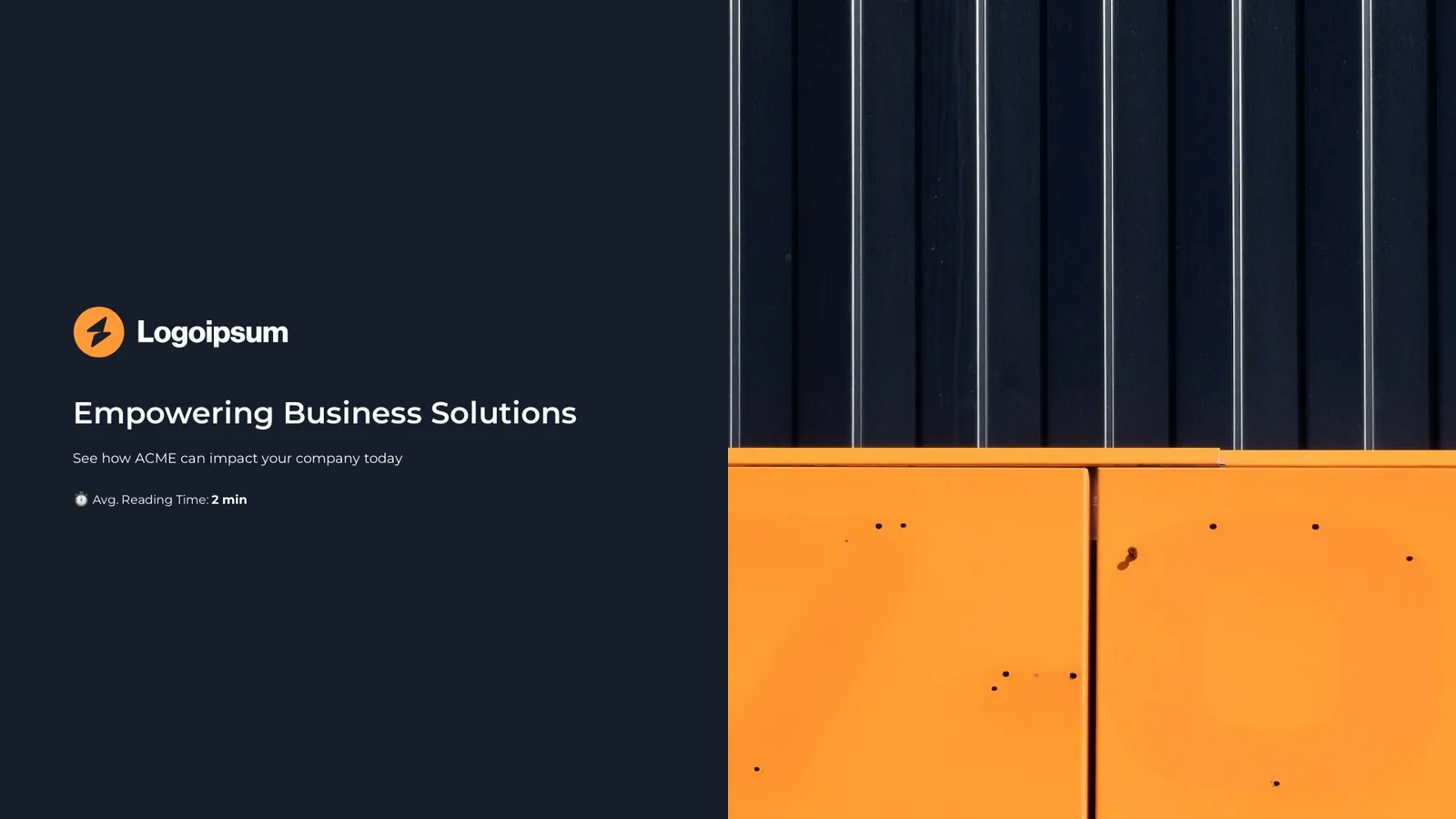 Sales success deck