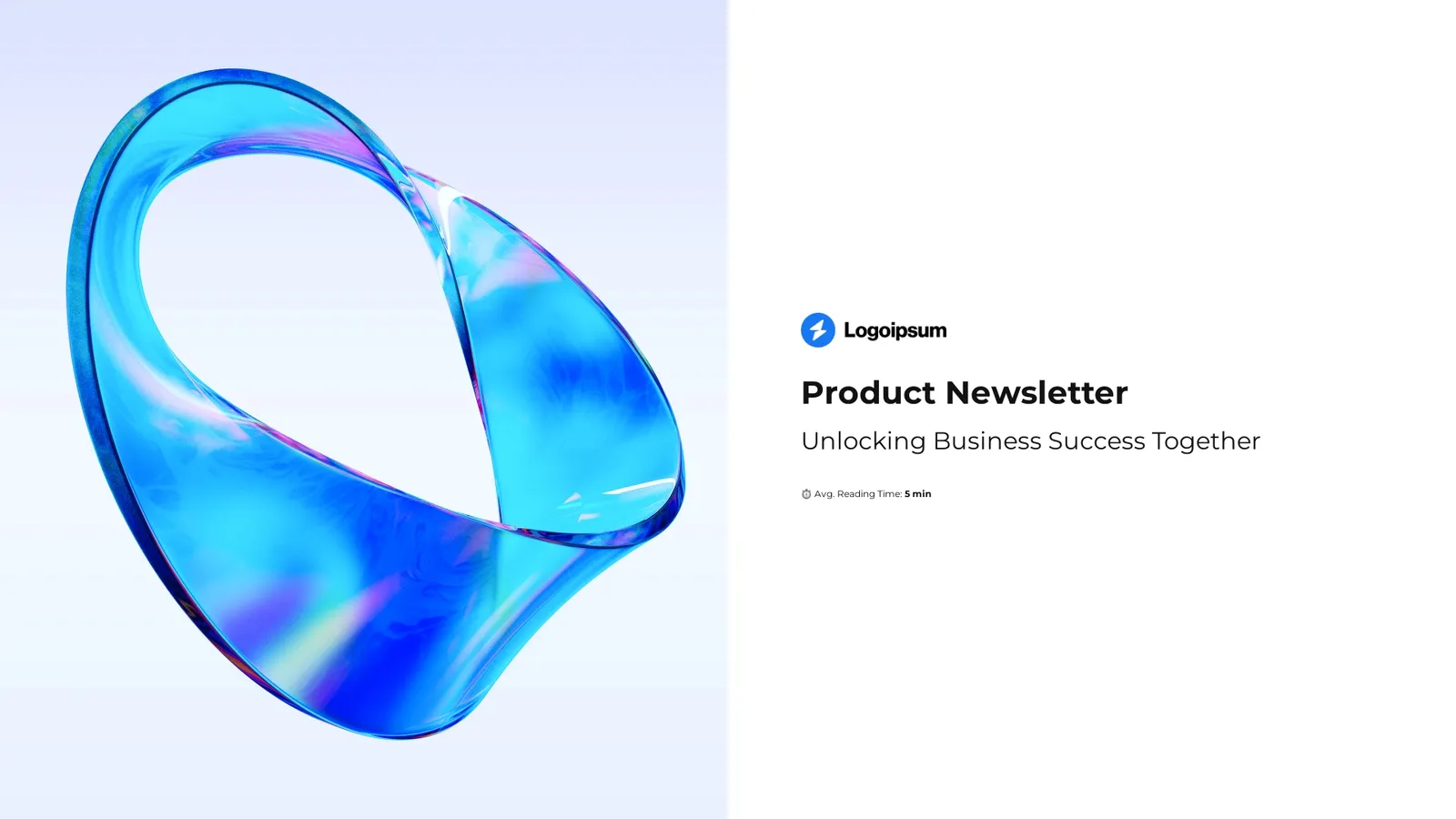 Light mode product newsletter