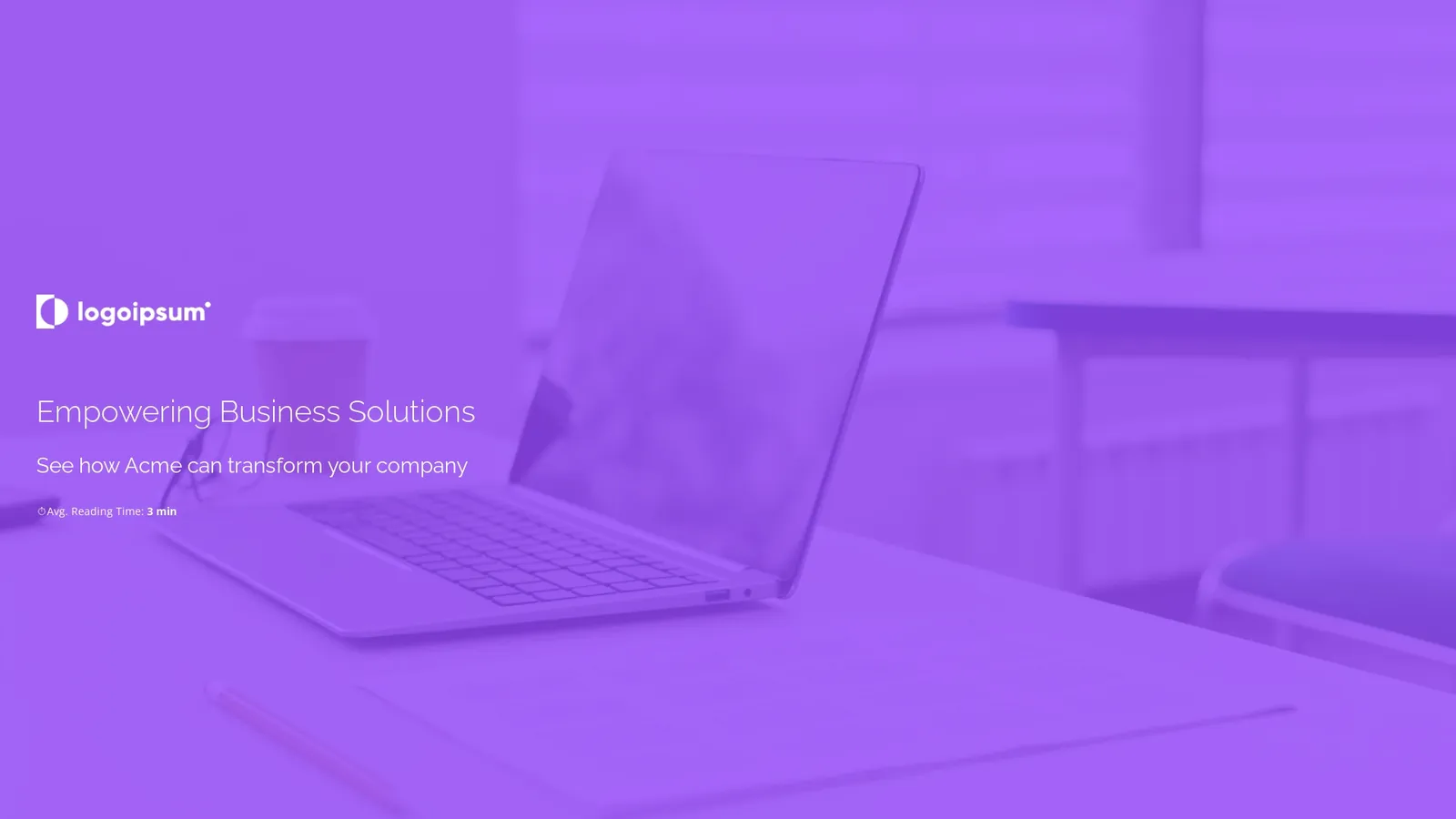 High-performance sales deck