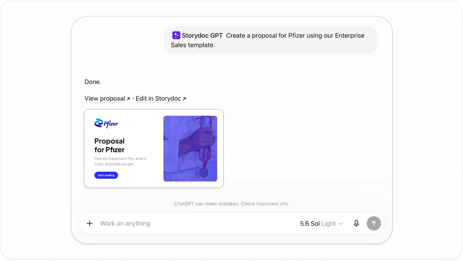 Create Storydocs your team can trust
