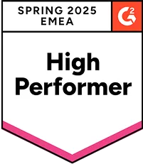 G2 High Performer, EMEA