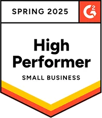 G2 High Performer, Small Business
