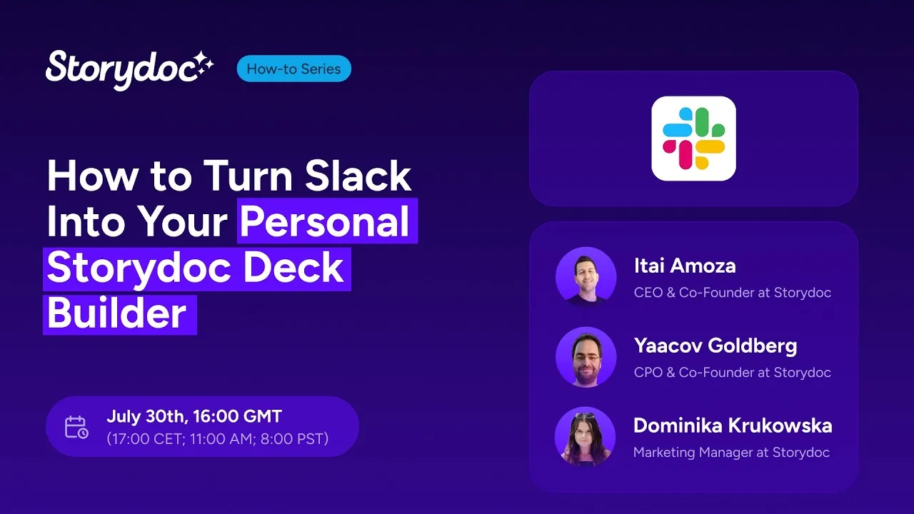 How to Map Your Slack Channel for the Storydoc Agent