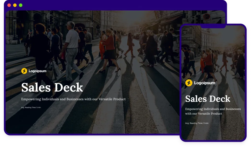 Sales Decks