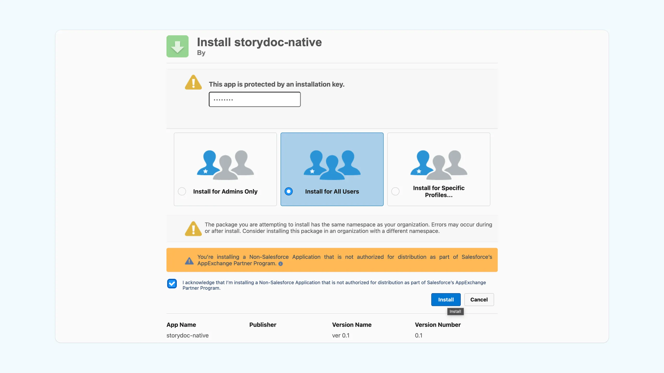 Connecting Storydoc to Salesforce