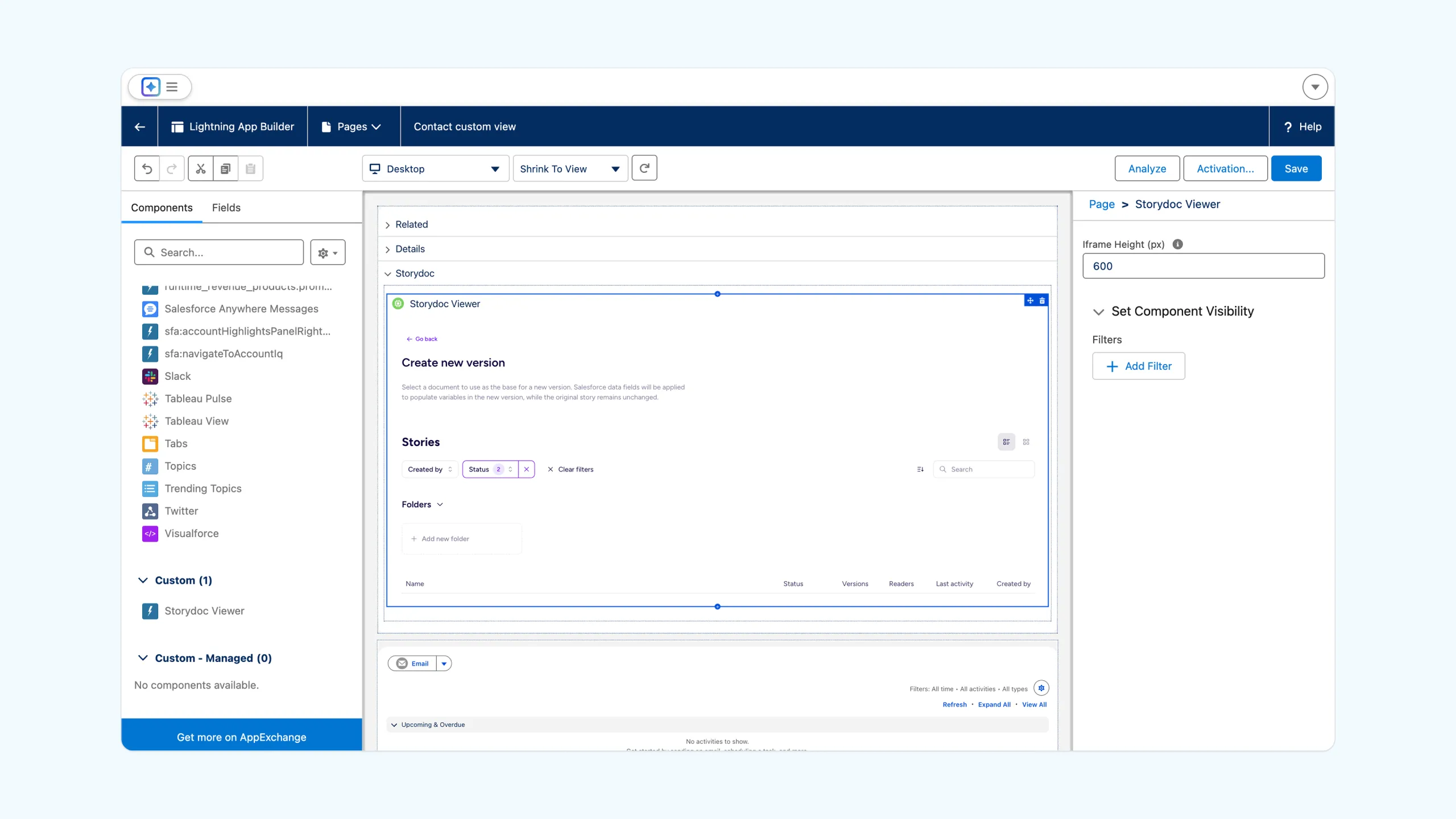 Connecting Storydoc to Salesforce