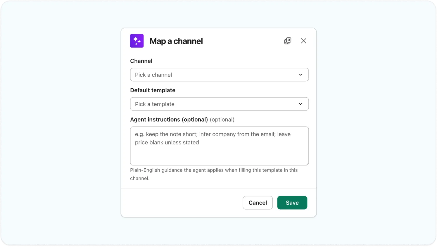 Teach the assistant about your use case and messaging