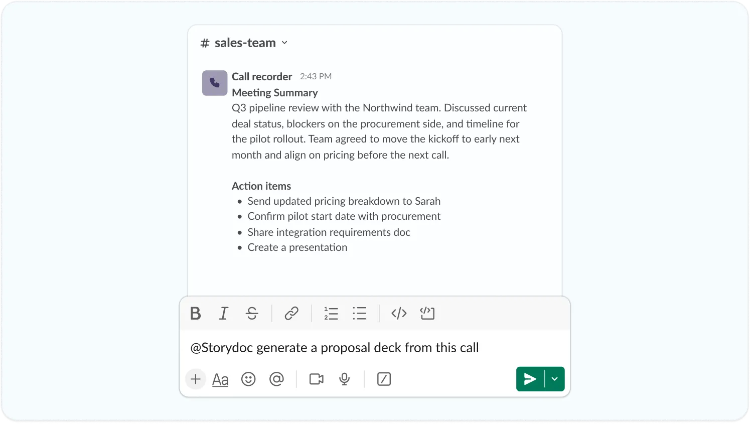 Bring together information from all your tools