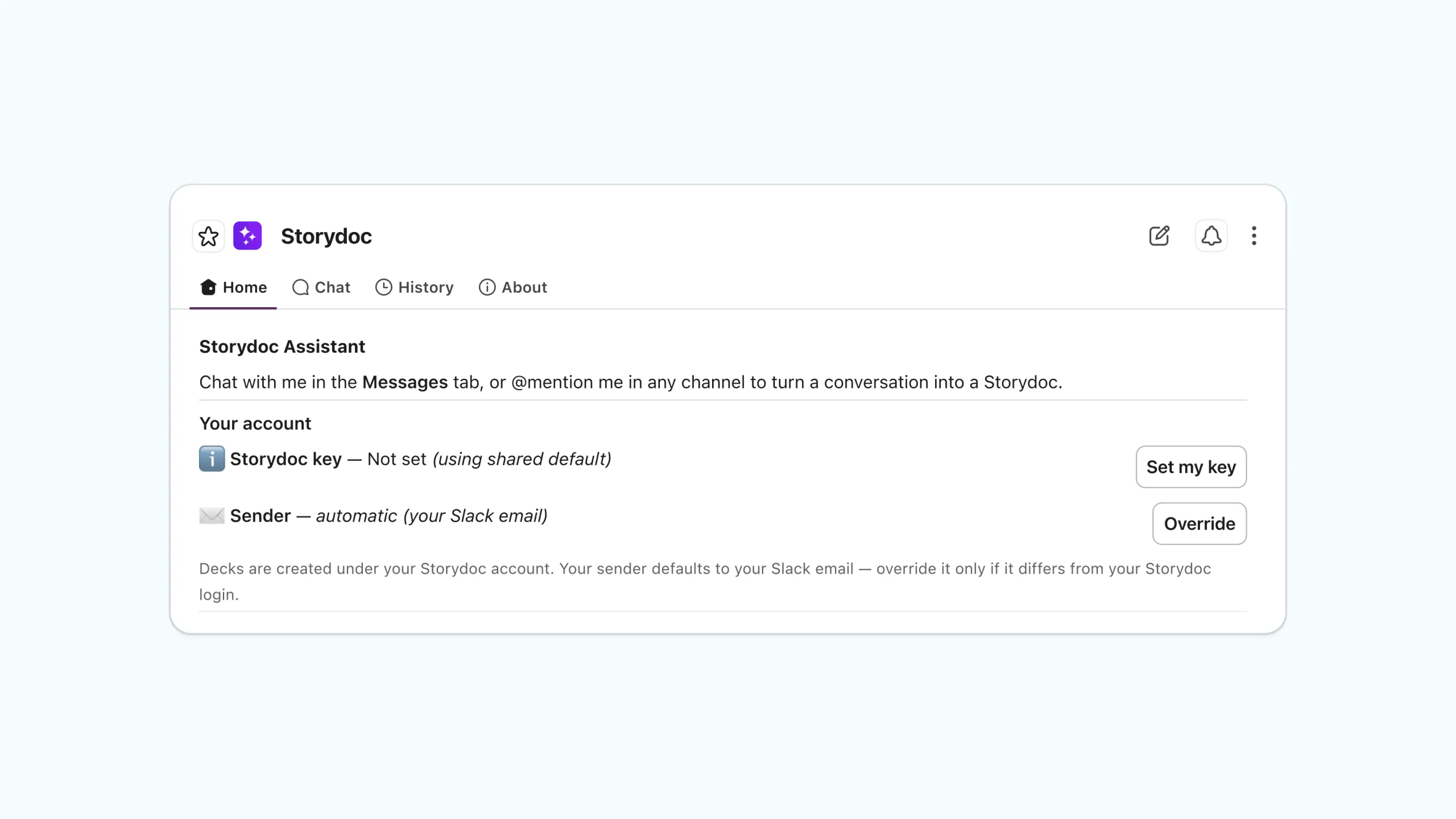 Connecting Storydoc to Slack