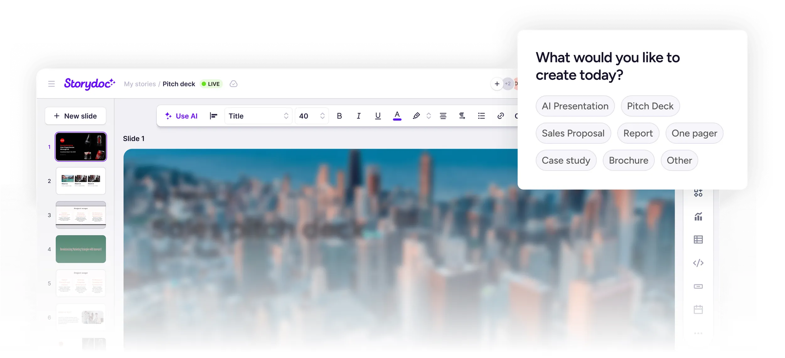 Storydoc Editor