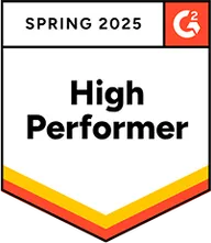 High Performer G2 label